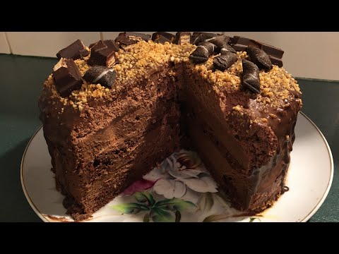 Cokoladna Mus Torta-Chocolate Mousse Cake