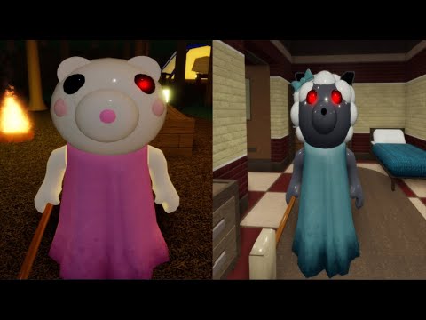 Old vs New Sheepy Jumpscare - Roblox Accurate Piggy RP