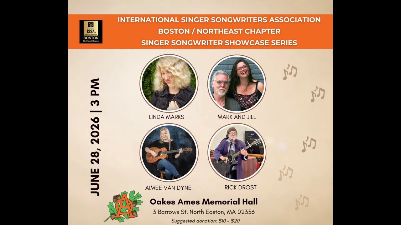 ISSA Singer Songwriter Showcase Series June Concert