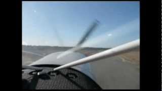 preview picture of video 'Zenair CH 701 stol in heavy turbulence'