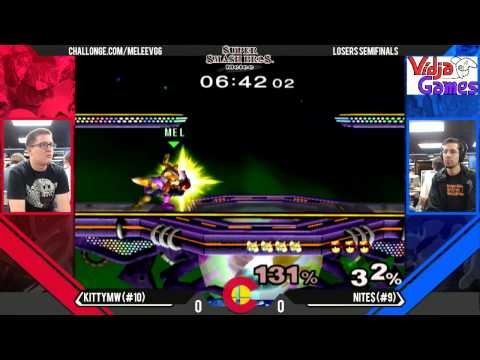 VG6 - KittyMW (Fox, Falco) Vs. Nite$ (Captain Falcon) - Singles LSF