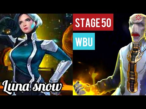 T3 Luna Snow Melting Stage 50 Ebony Maw World Boss Ultimate | WBU | Marvel Future Fight
