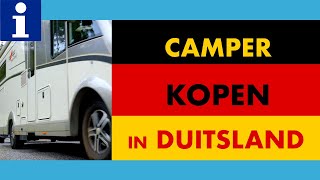 Camper kopen in Duitsland
