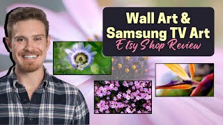 Wall Art & Samsung TV Art Etsy Shop Review | Etsy Selling Tips | How to Sell on Etsy