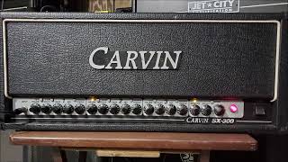 Video thumbnail for Carvin SX300 - channel 2 (mid-gain) by low_e