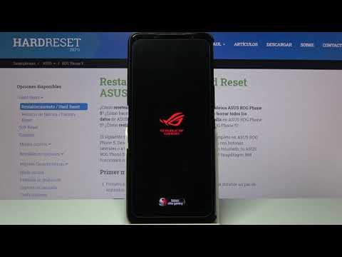 Cómo formatear ASUS ROG Phone 5 - resetear desde el modo Recovery, quitar bloqueo