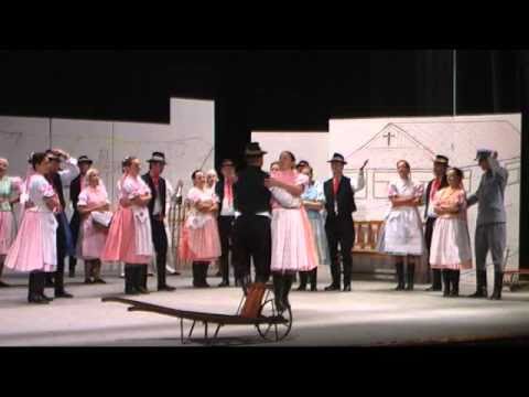 Kozárovce - hra Kamenný chodníček časť 2