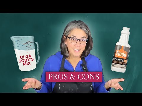 Floetrol vs Olga Soby's Secret Pouring Recipe