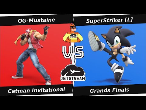 Catman Invitational Grands Finals - OG-Mustaine (Terry) Vs SuperStriker [L] (Sonic) - SSBU