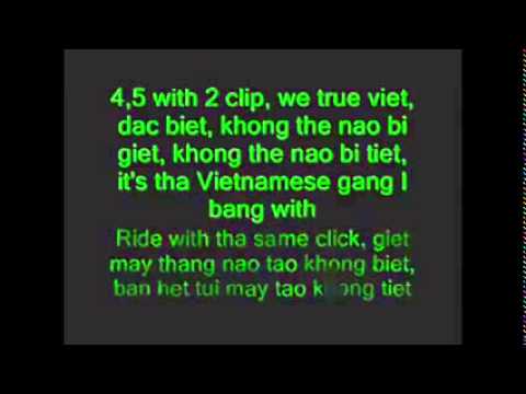 Vietnamese Rap with lyrics