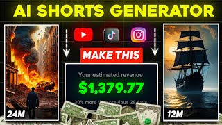This Newest AI Tool Automatically Create YouTube shorts & TikTok video