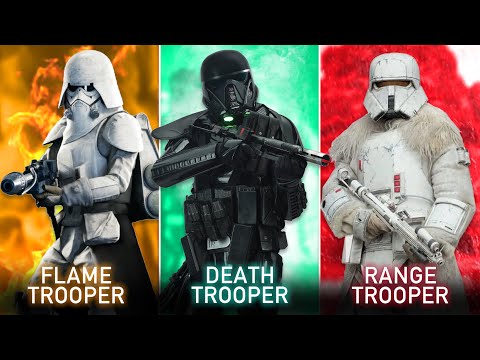 Every Stormtrooper Type Explained! (Canon Only)
