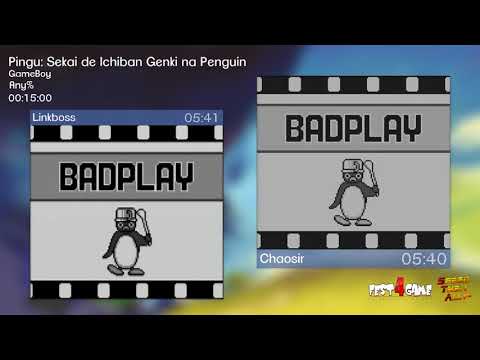 Fest4Game - Pingu: Sekai de Ichiban Genki na Penguin - Any% par Linkboss et Chaosir