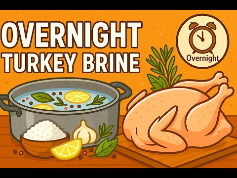 Best Turkey Brine Recipe Overnight (Salt, Sugar & Herb Brine Guide)