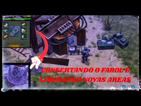 consertando o farol e liberando novas areas.nova área ilha morta.