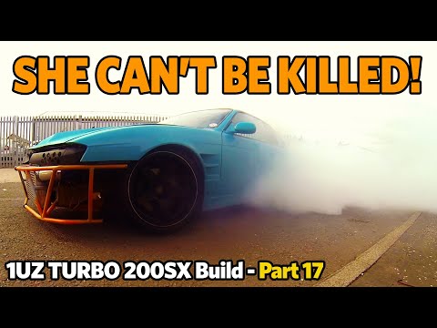I cant kill the 1UZ! | 1UZ Turbo 200SX Build - Part 17 | CraigDoesDrift //Ep54
