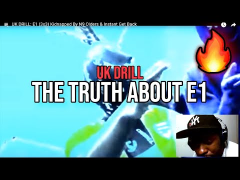 UK DRILL: The Truth About E1 (3x3)  | AMERICAN REACTION 🇺🇸🔥