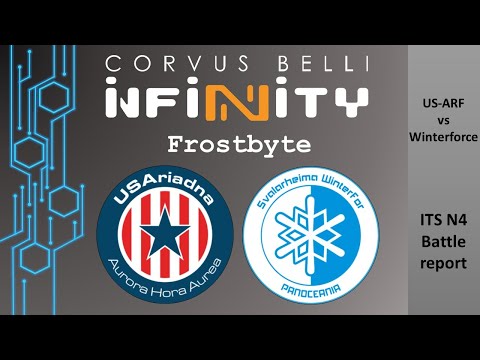 Infinity ITS 13 N4 Battle Report - Frostbyte: USAriadna Ranger Force v Svalarheima's Winter Force