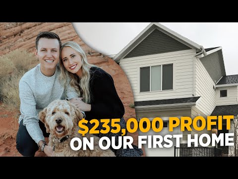 How We PROFITED $235,000 on Our First Home!!