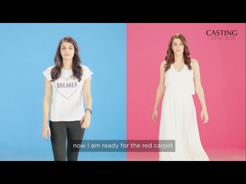 Red Carpet - Mahogany look with Anusheh Shahid.