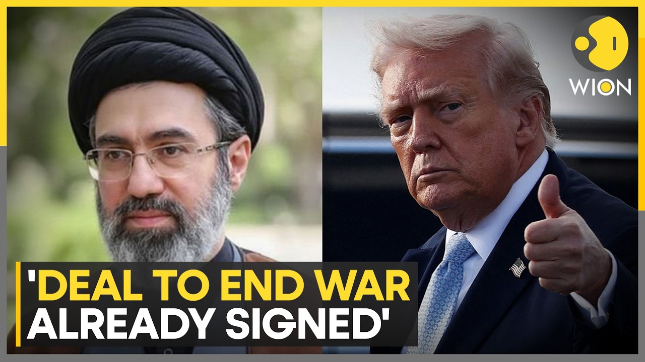 US-Iran War: Trump Confirms Deal To End War With Iran Has Already Been Signed | WION News