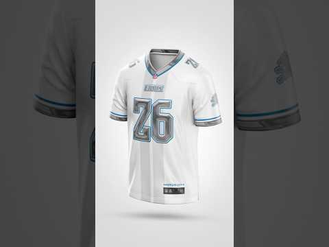 Detroit Lions NFL Rivalries Jersey Design