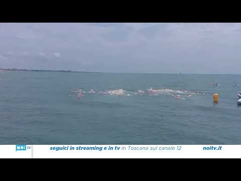 Nuoto di fondo in acque libere al Pontile di Lido di Camaiore