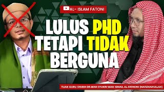 Download lagu LULUS PHD TETAPI TIDAK BERGUNA mp3