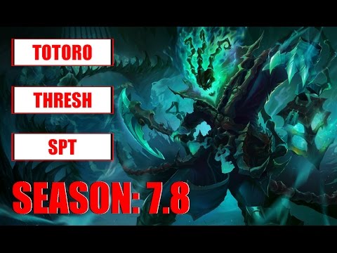 bbq OLIVERS Totoro Play Thresh SPT Challenger Korean Pro Replay