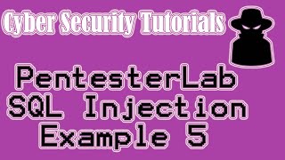 Web For Pentester | PentesterLab SQL Injections: Example 5