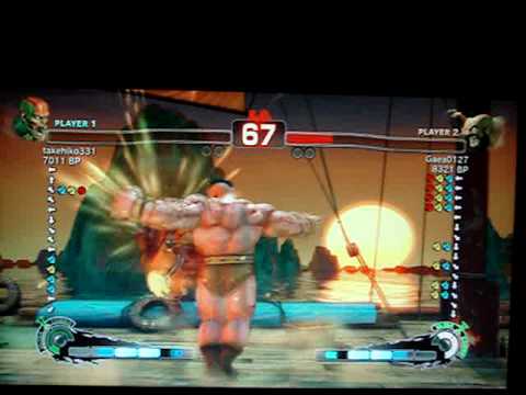 SSF4:  Gaea0127 (Zangief) vs  takehiko331 (Dhalsim)
