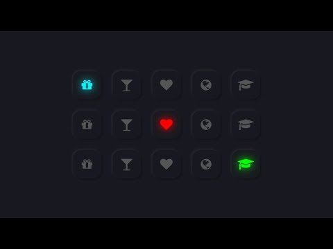 Css Neumorphism Button Hover Effects