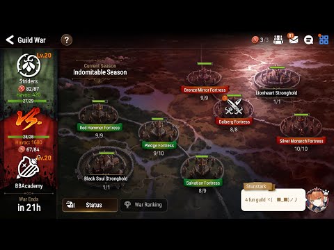 [Epic Seven] Indomitable Season Guild War: Striders vs BBAcademy (2023/03/03)