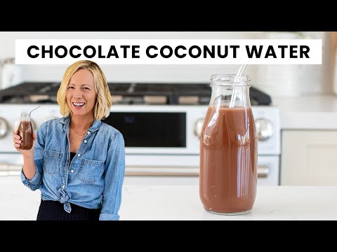 How to Make Chocolate Coconut Water | Zico Chocolate Coconut Water Copycat | Easy & Healthy Recipe