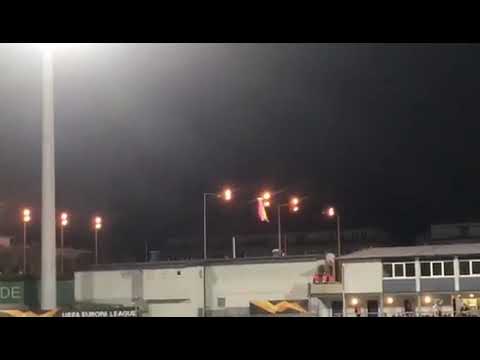 Drohne sorgt für Spielunterbrechung beim Europa-League Spiel F91 Düdelingen gegen Qarabag Agdam