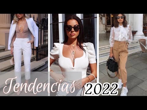 MODA 2022 TENDENCIAS | COLORES DE MODA OUTFITS COMBINACIONES DE ROPA DE MODA PARA MUJER 2022