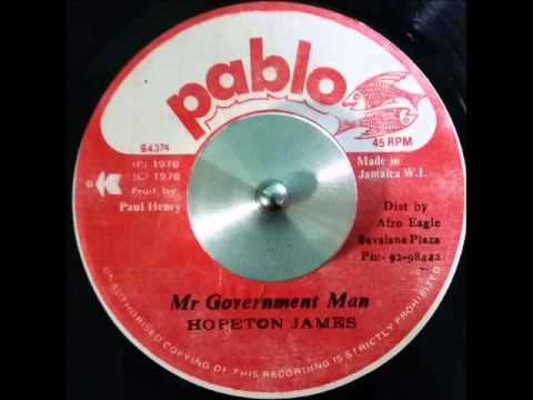 Hopeton James - Mr Government Man + Dub 