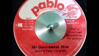 Hopeton James - Mr Government Man + Dub 