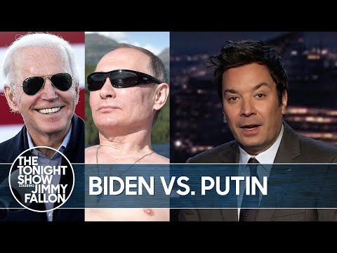 普京稱拜登為 "殺手"，並邀請他公開談話｜吉米-法倫的今夜秀節目 (Putin Calls Biden ‘Killer’ and Invites Him to Chat Publicly | The Tonight Show Starring Jimmy Fallon)