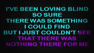 SC2172 04   Black, Clint   Loving Blind [karaoke]