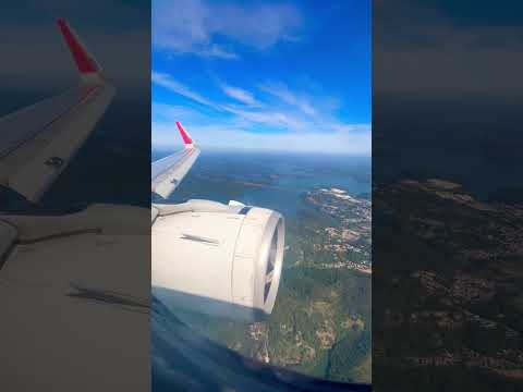 10,000 pés sobrevoando São Bernardo do Campo SP , voo ✈️ Latam , Florianópolis ✈️ São Paulo