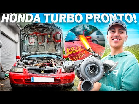 CHEGOU O DIA ! O MEU HONDA TURBO DO AÇO ESTÁ PRONTO ! | AllSpeedDrive