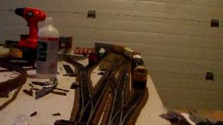 preview picture of video 'New Ho 4x8 train Layout'