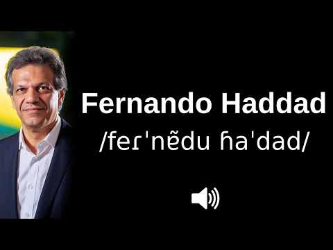 🇧🇷 How to pronounce Fernando Haddad (CORRECTLY!)