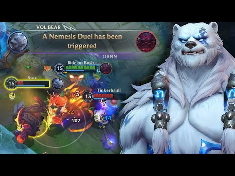 VOLIBEAR vs. ORNN Nemesis Duel | Baron Lane Gameplay