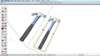SketchUp Training Series: Mirroring objects