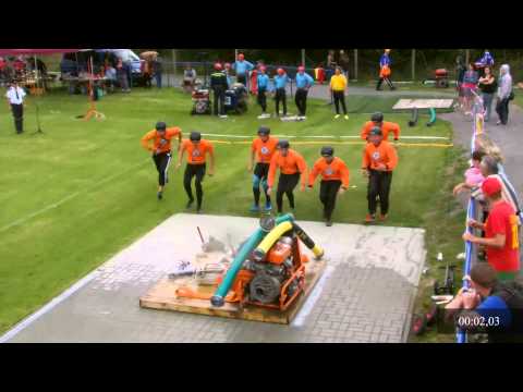 2.místo - SDH Tučapy [17,64s] - O pohár starosty města Chýnov/Muži finále 2B