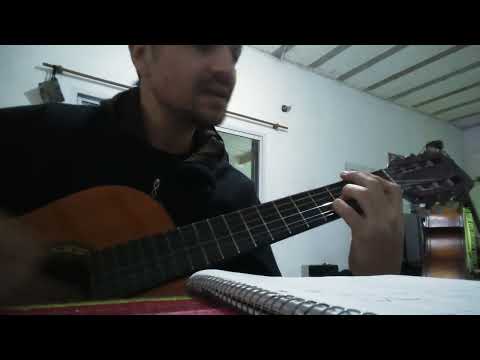 Corazón con agujeritos, guitarra