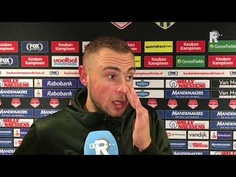 Roy Kortsmit na RKC-Sparta (1-0): 'Dit was de perfecte wedstrijd voor een keeper'