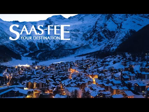 SAAS-FEE during WINTER: Swiss Glacier Village, Ski...